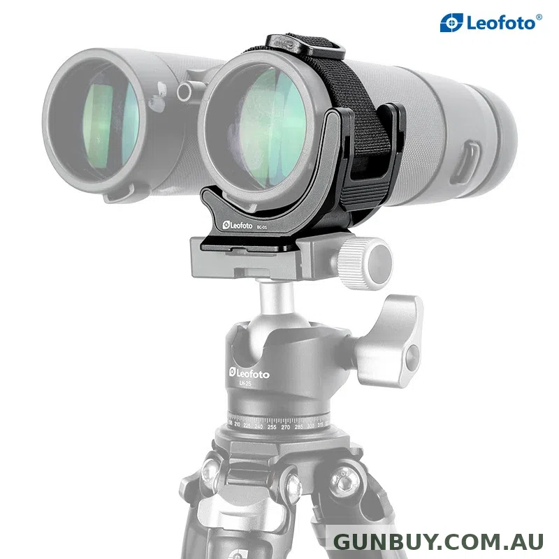LEOFOTO BC-01 BINOCULAR CLAMP 30-70MM WITH ARCA SWISS MOUNTING FOOT