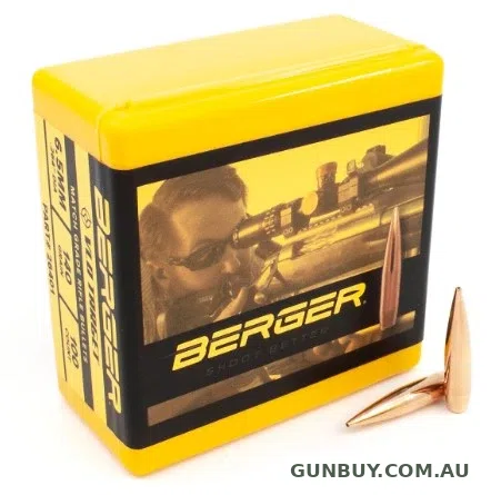 Berger 6.5mm 140 gr VLD Target 100pk