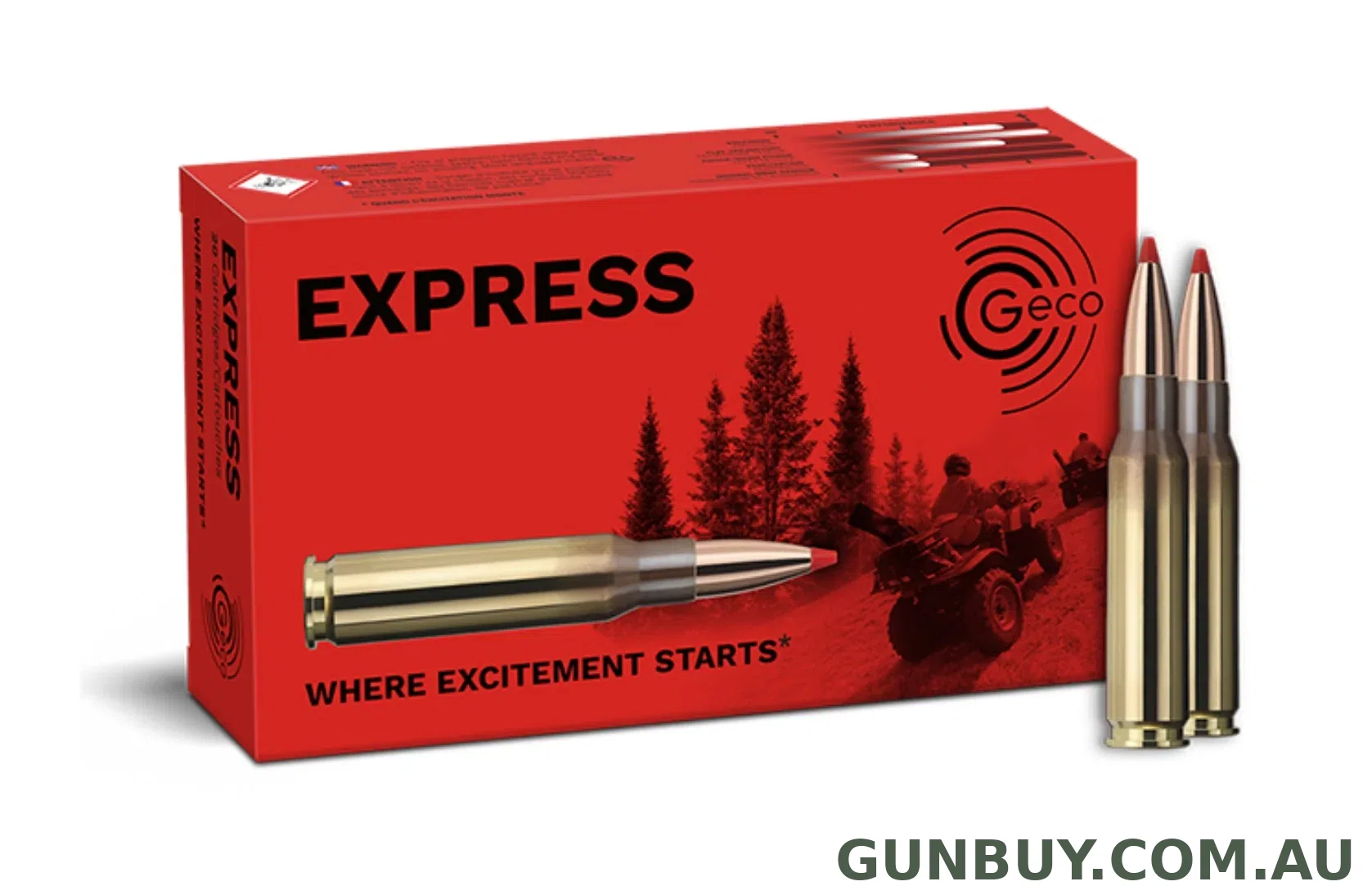 Geco 165gr Express Plastic Tip 20 Pack