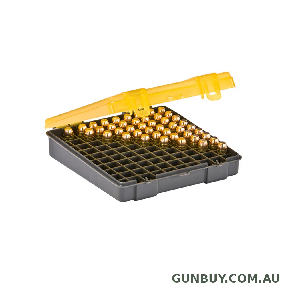 Plano 100 Rnd Pistol Ammo Case - 9mm/380ACP