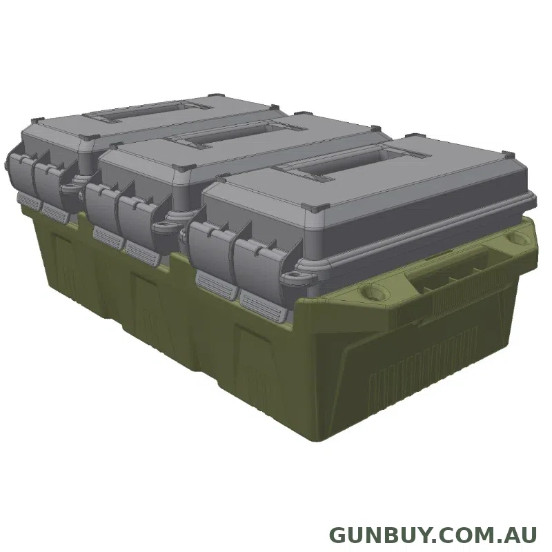 MTM 3-Can Ammo Crate for 50 Cal Ammo Cans