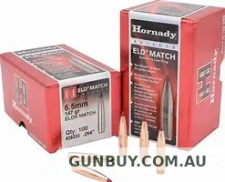 Hornady 6.5mm .264 147gr ELD Match