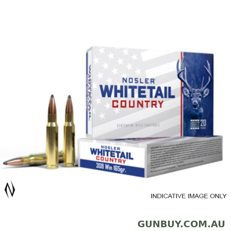 Nosler WHITETAIL AMMO 308 WIN 150GR SB SP 20PK