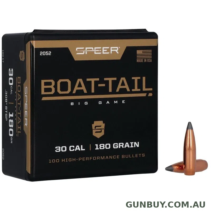 Speer 308 180gr SP Boat Tail 100pk