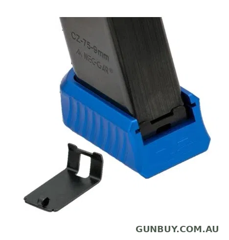 Boss Components CZ Shadow 2 Mecgear Extended Basepad Aluminium + Clip BLU