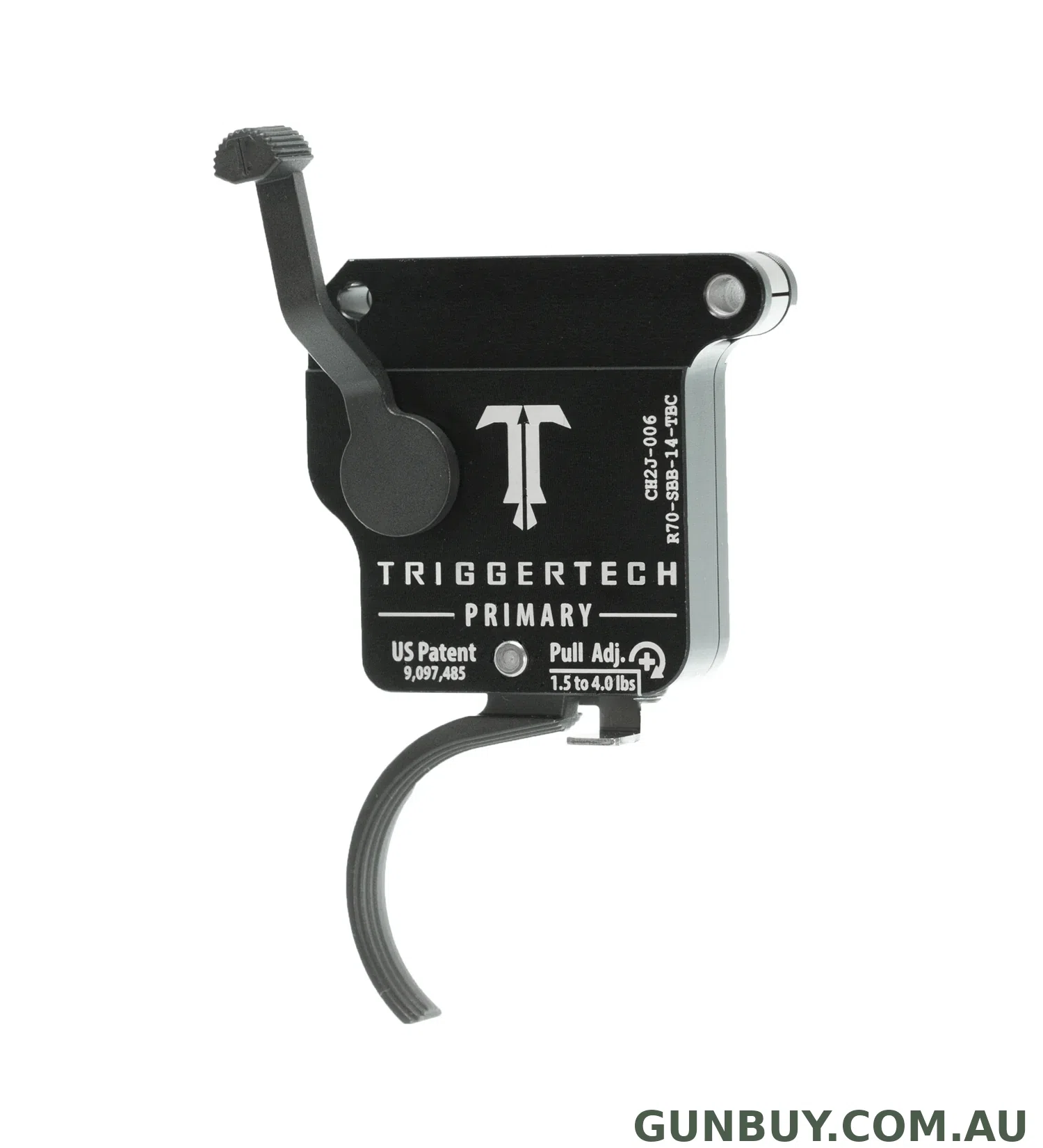 TRIGGERTECH PRIMARY CURVED BLK TOP SAFTEY REM 700 S/ STAGE