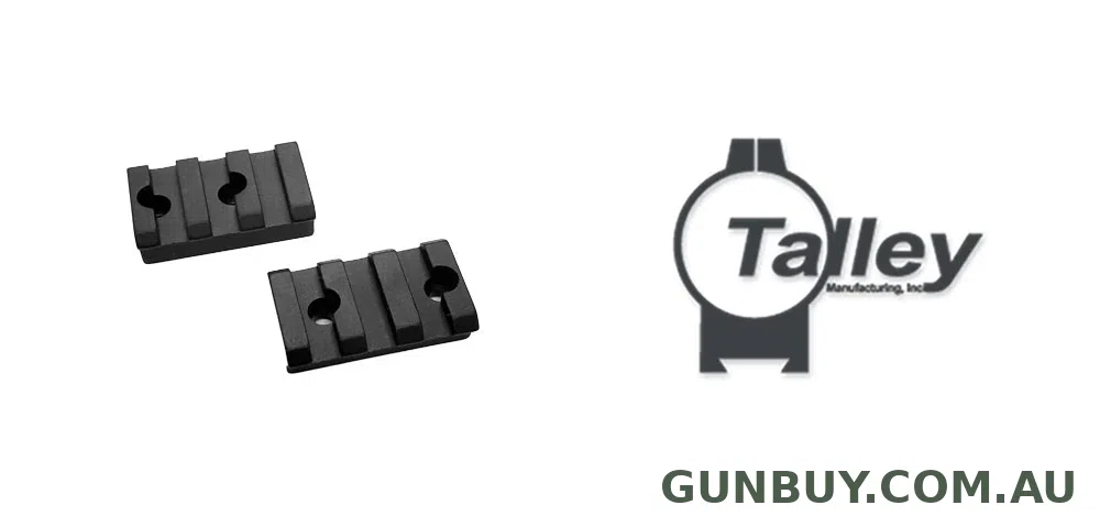Talley 2 Piece Picatinny Base (Remington 700-721-722-725-40X, Sauer 100, 101, Bergara B14, Mauser M18)