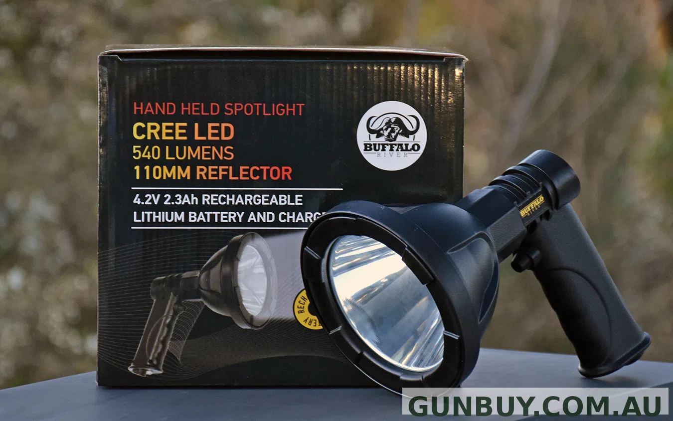 Buffalo River Rechargeable Handheld Spotlight