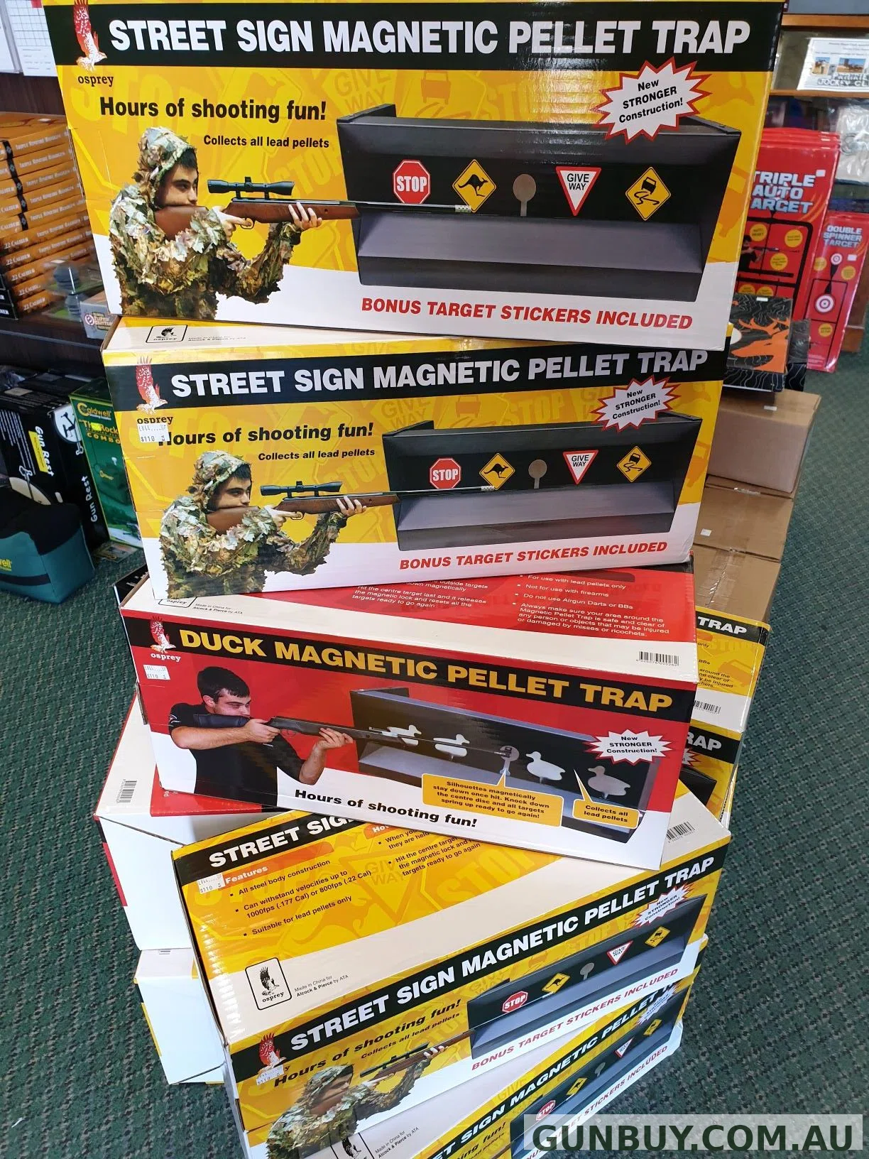 Magnetic Magnetic Air Rifle Pellet Trap