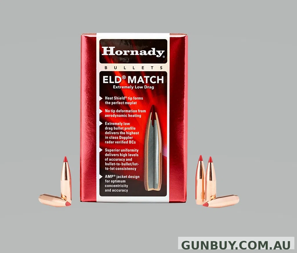 HORNADY 30 CAL .308 ELD MATCH PROJECTILES
