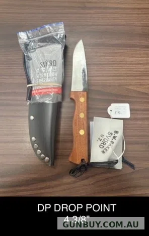 SVORD DROP POINT 4 3/8" KNIFE