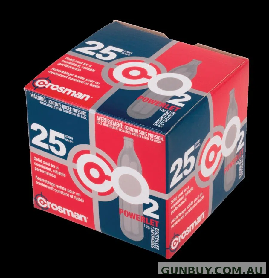 Crosman Powerlet 12g CO2 Cartridges