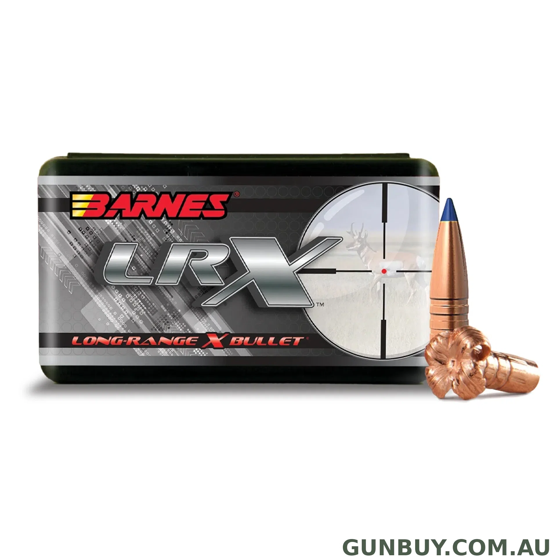 Barnes 338 Lapua LRX BT 280gr Projectiles - 50 Pack
