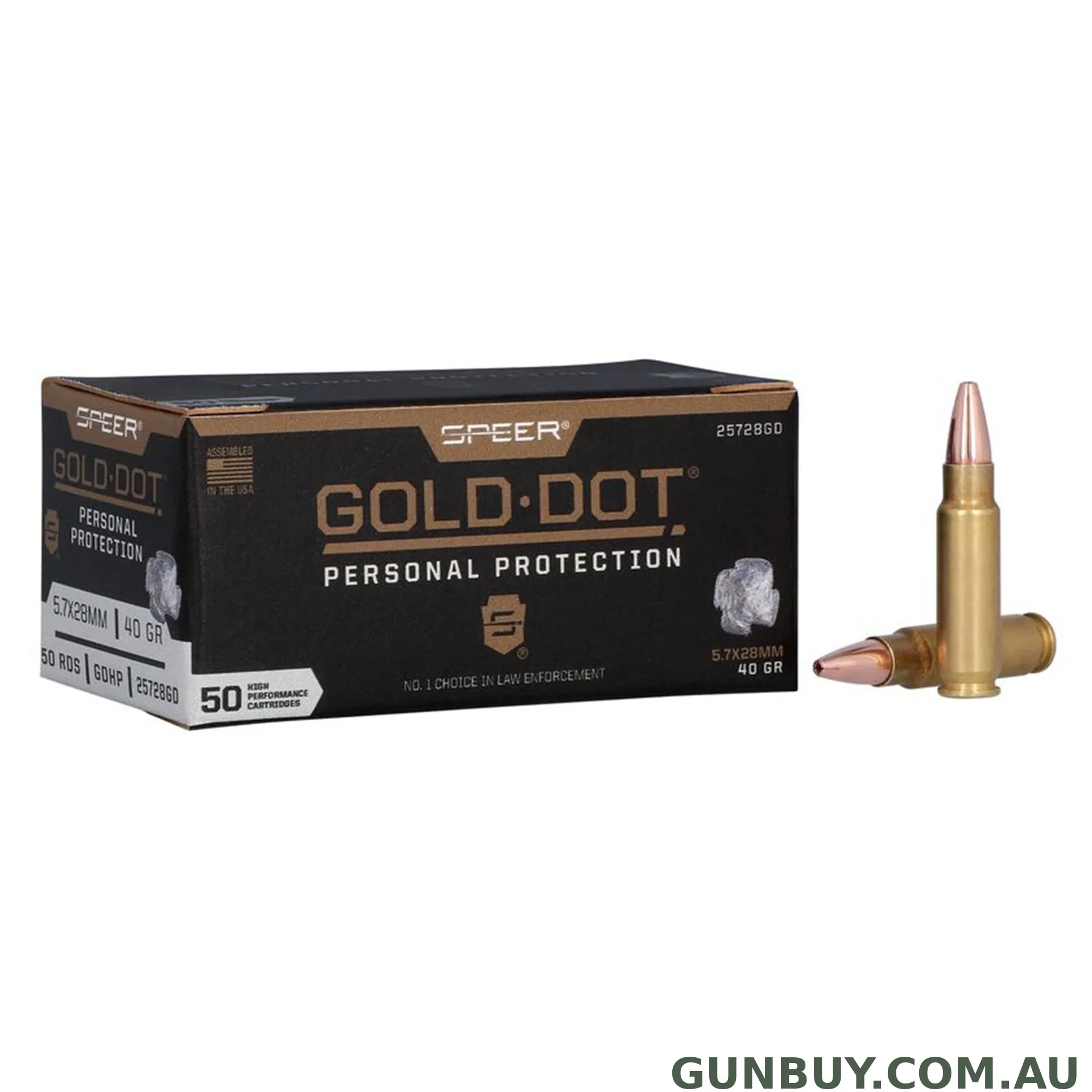 Speer 5.7X28 40gr GDHP Gold Dot / 50