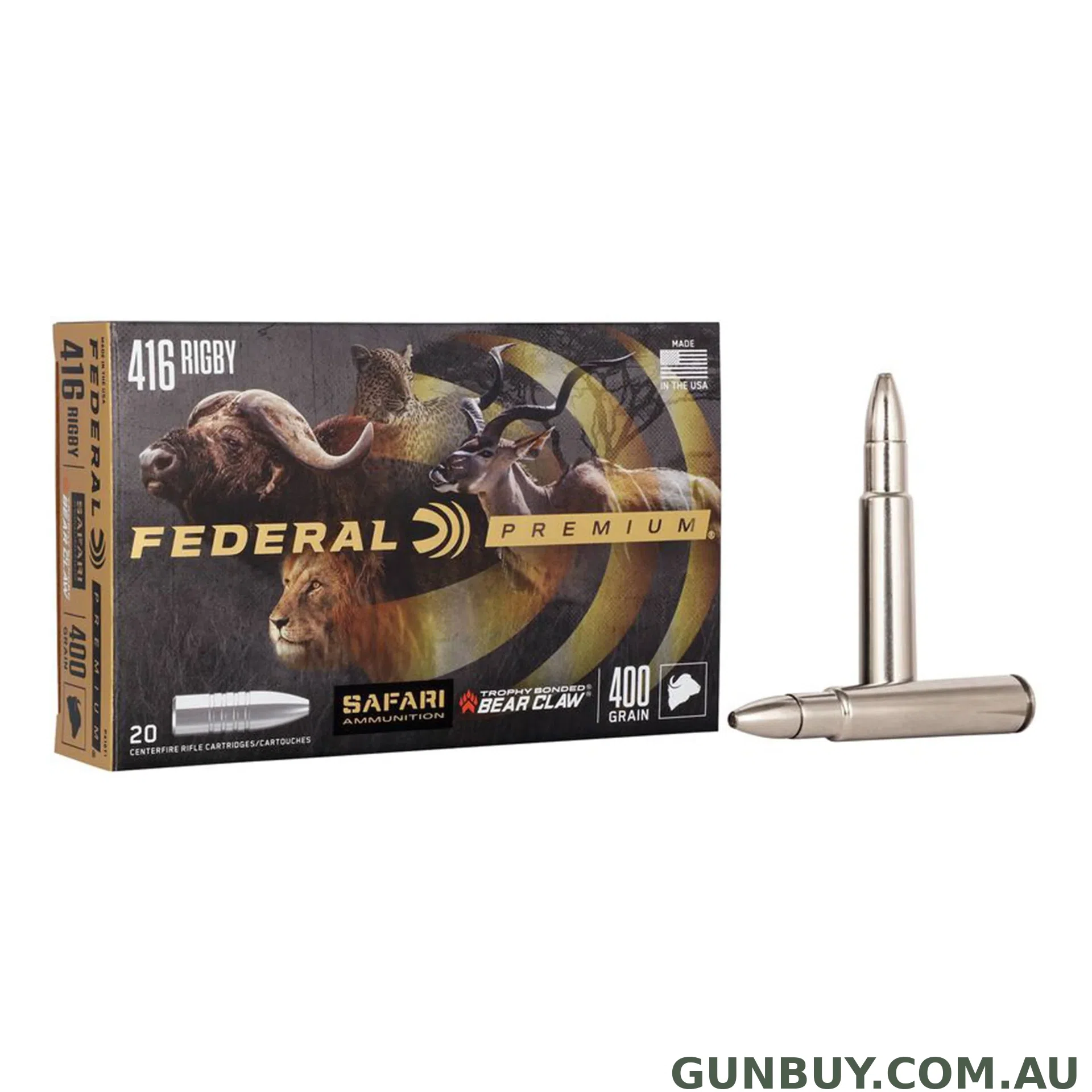 Federal Premium 400gr Tbbc Cape-Shok