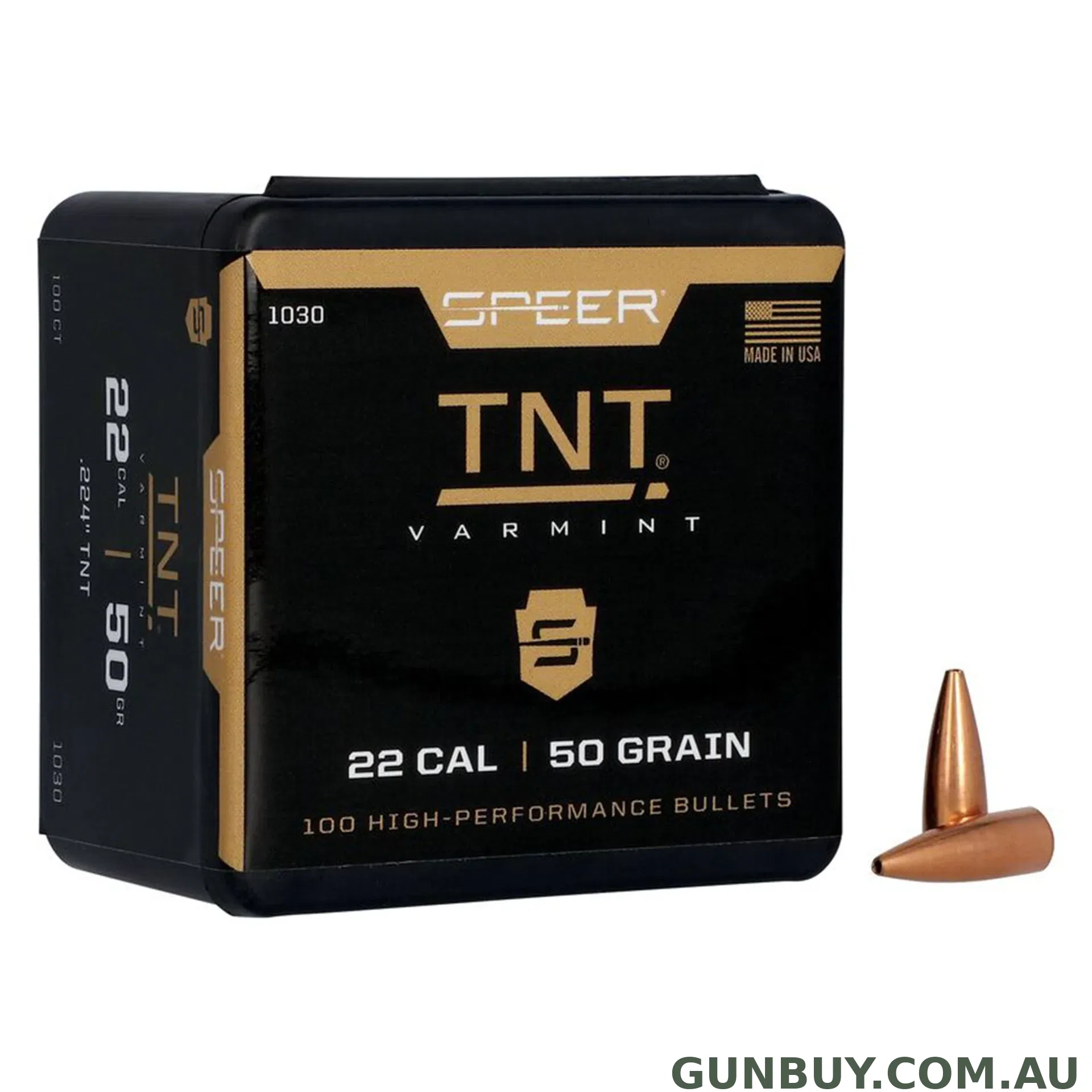 Speer 224 50gr HP TNT Varmint / 100