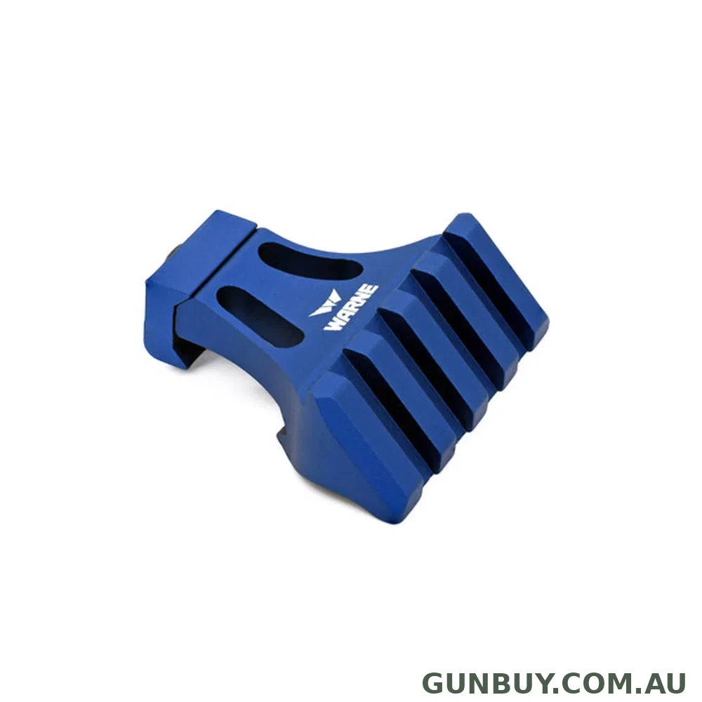 Horsleyparkgunshop Picatinny 45 Degree Side Mount Adaptor - Blue