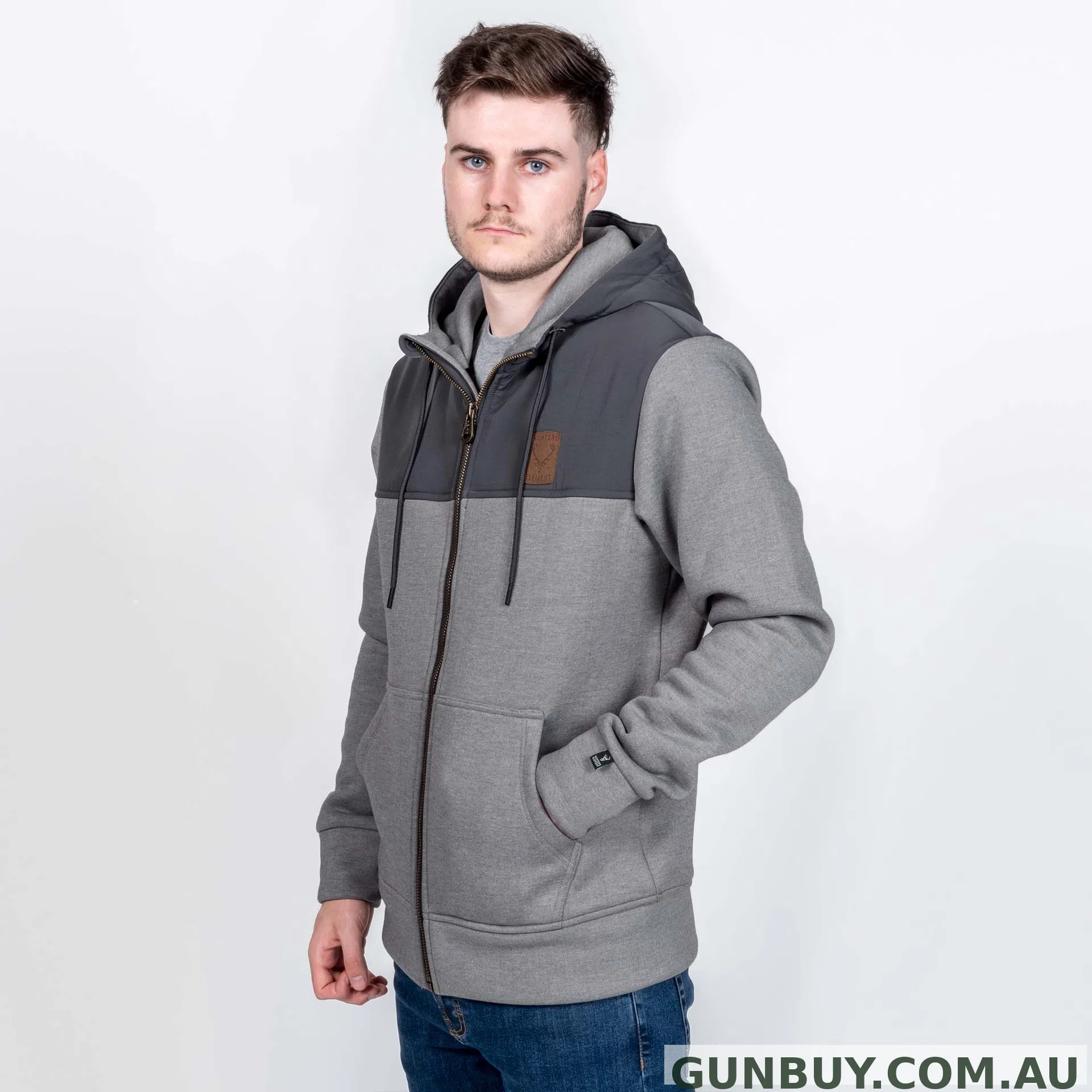 Hunters Element Cirrus Hoodie - Gravel / S