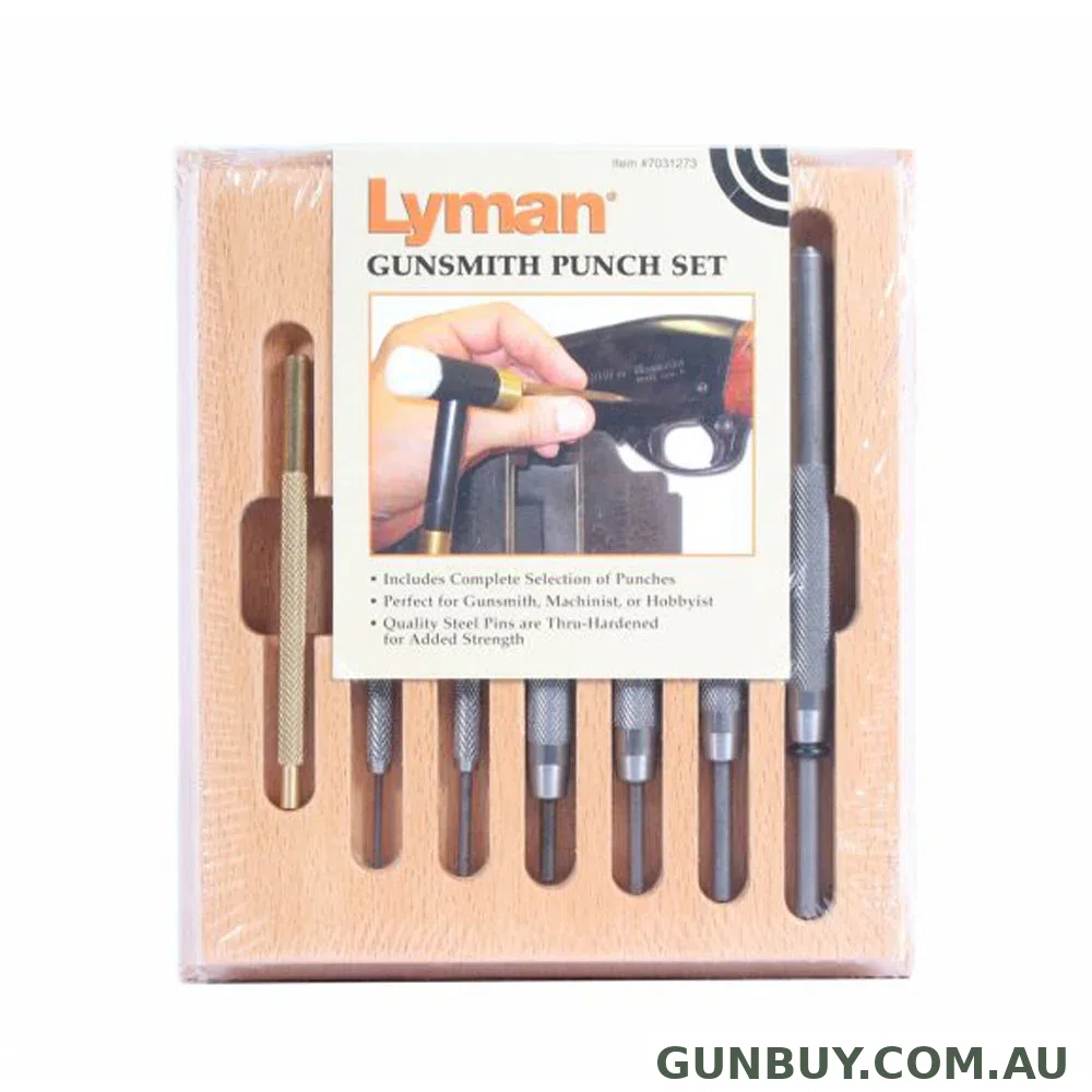 Lyman Gunsmith Punch Set