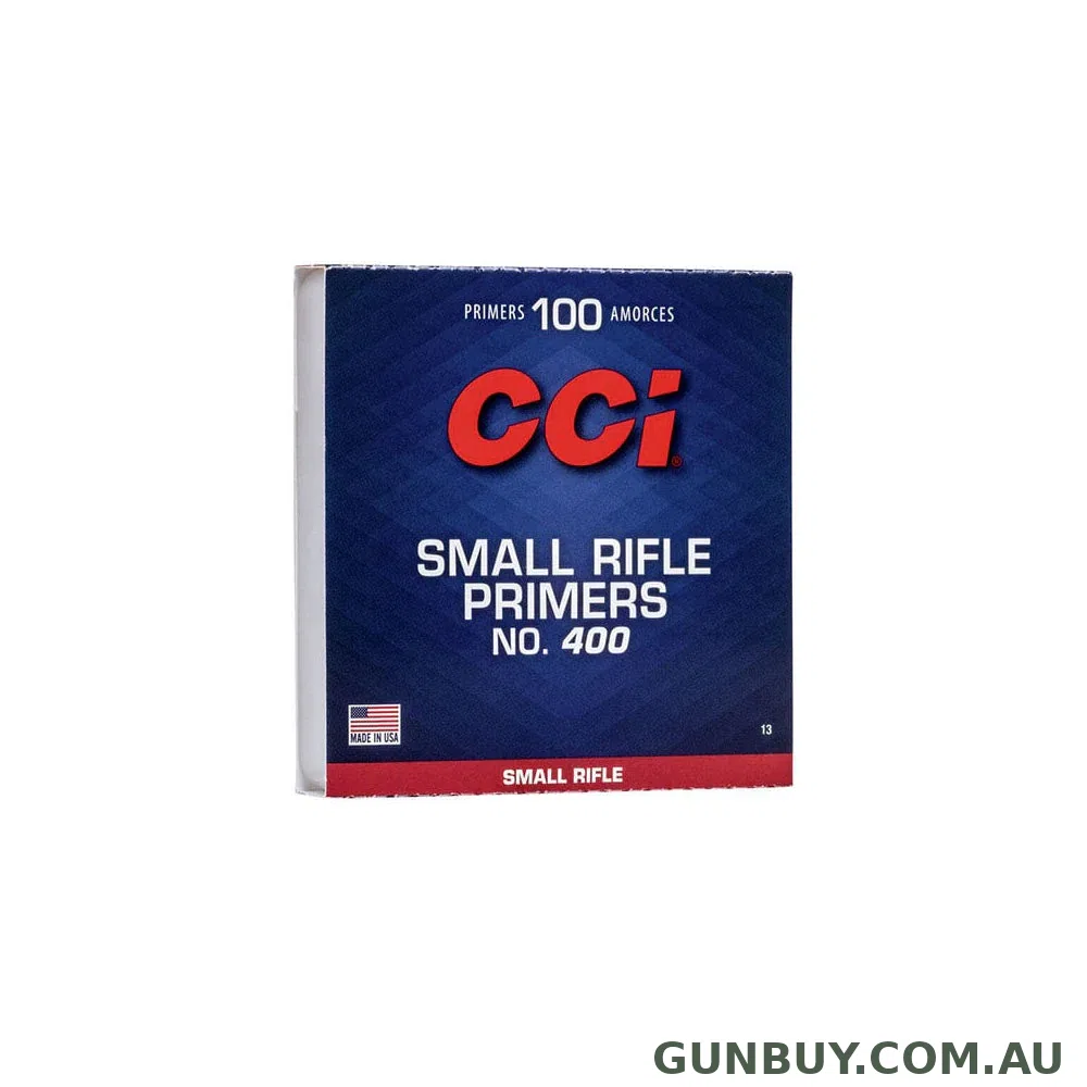 CCI Primer 400 Small Rifle - 100 Pack