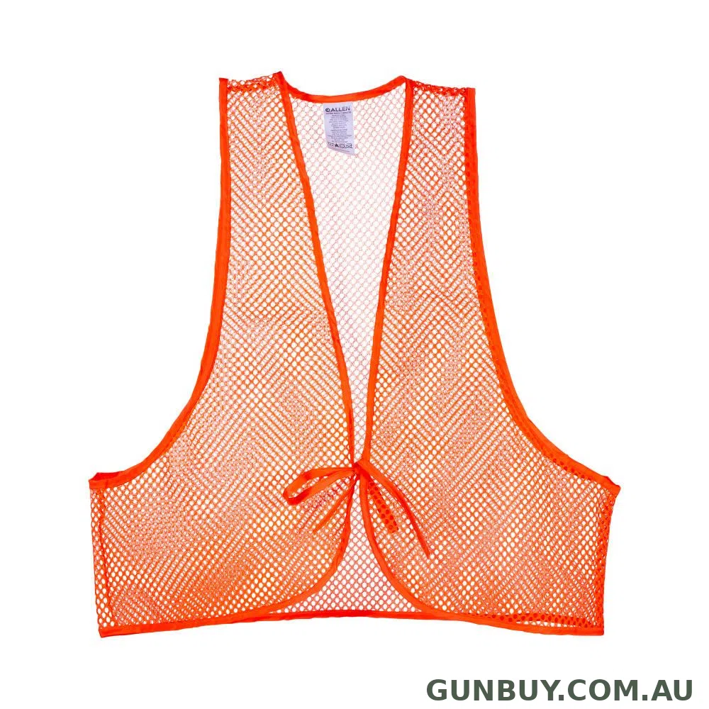 Allen Mesh Hunters Safety Vest - Blaze Orange