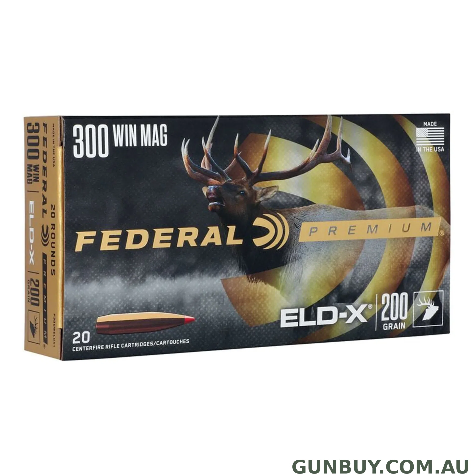 Federal 200gr ELDx - 300 Win Mag / 20