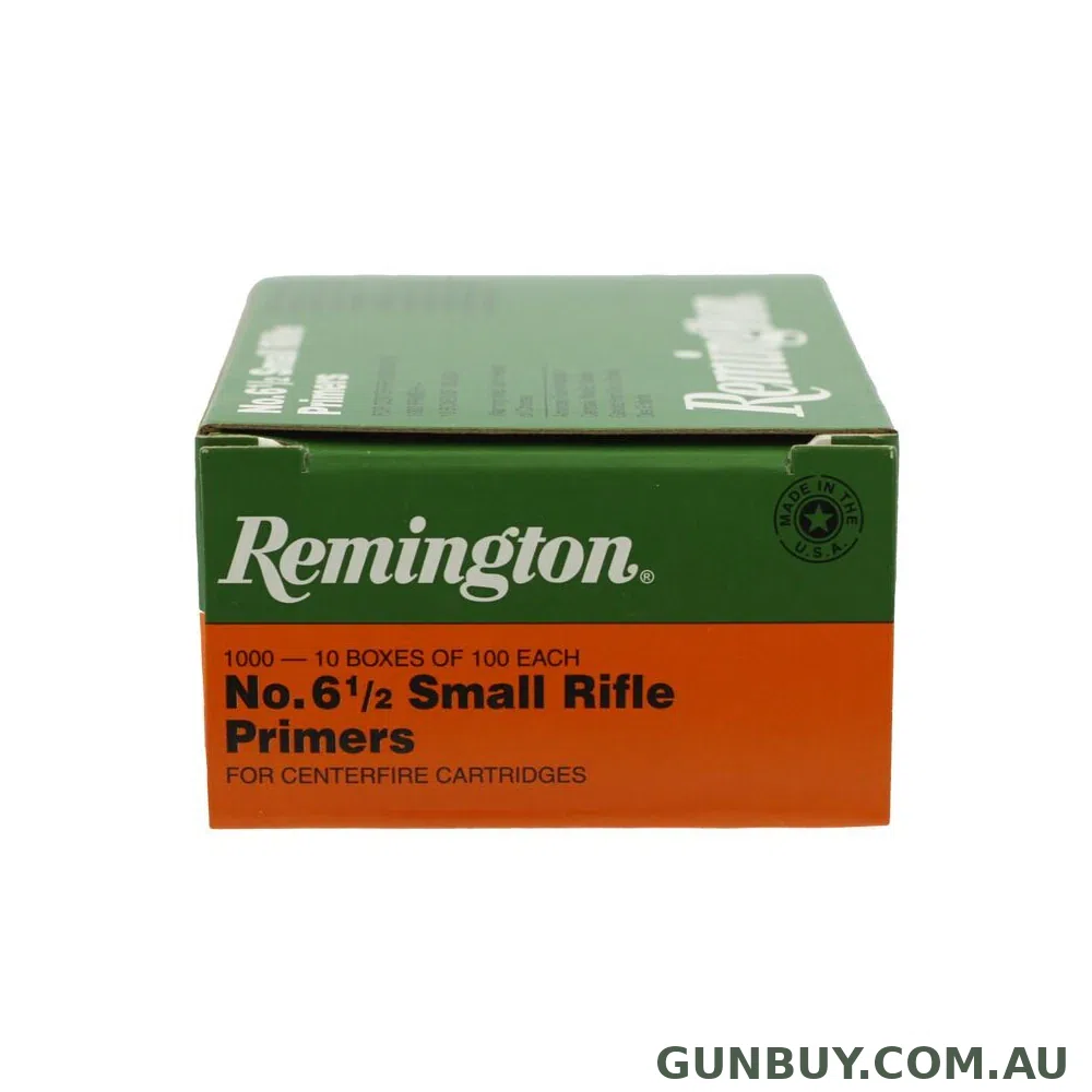 Remington No. 6 1/2 Small Rifle Primers - 1000 Pack