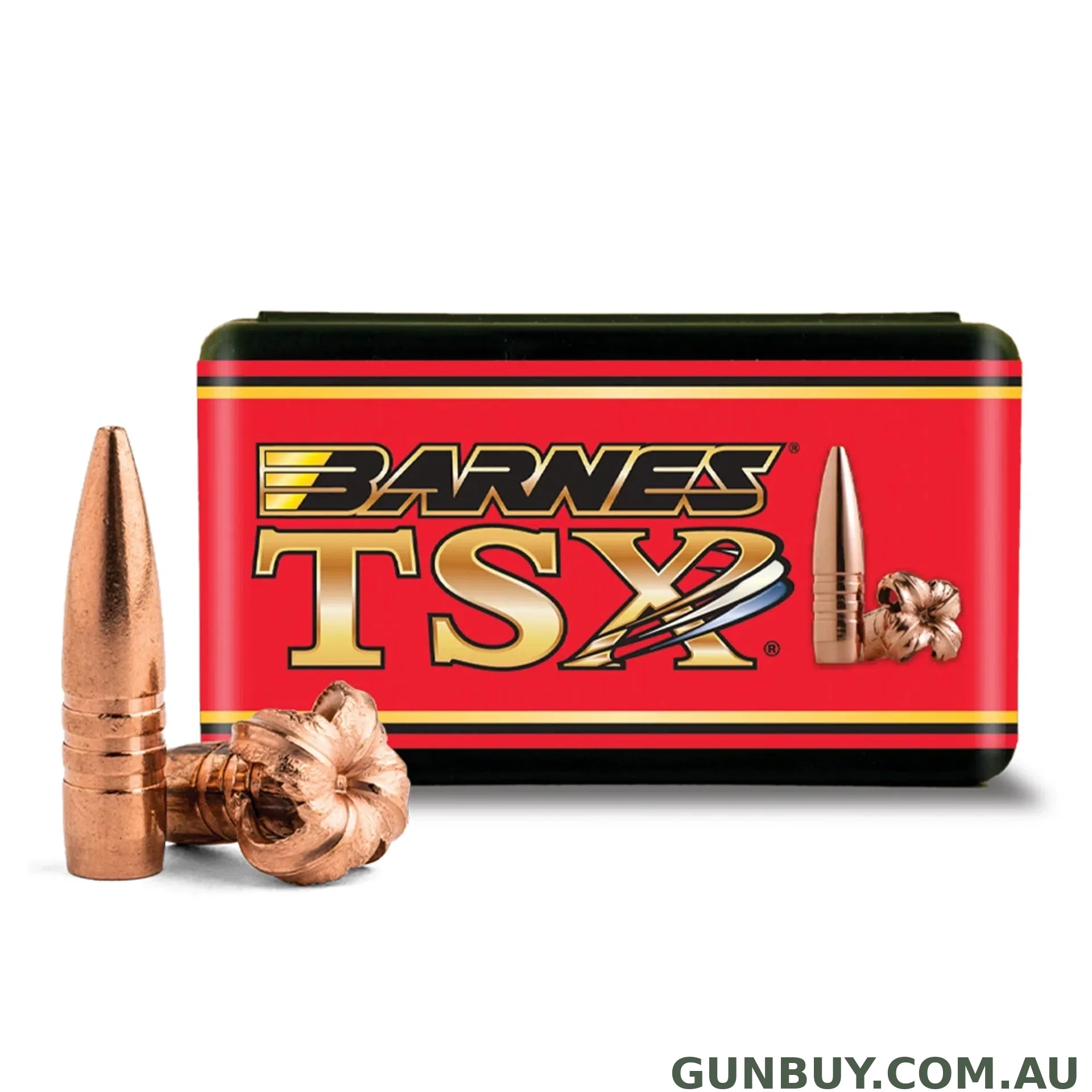 Barnes TSX BT 180gr Projectiles - 50 Pack