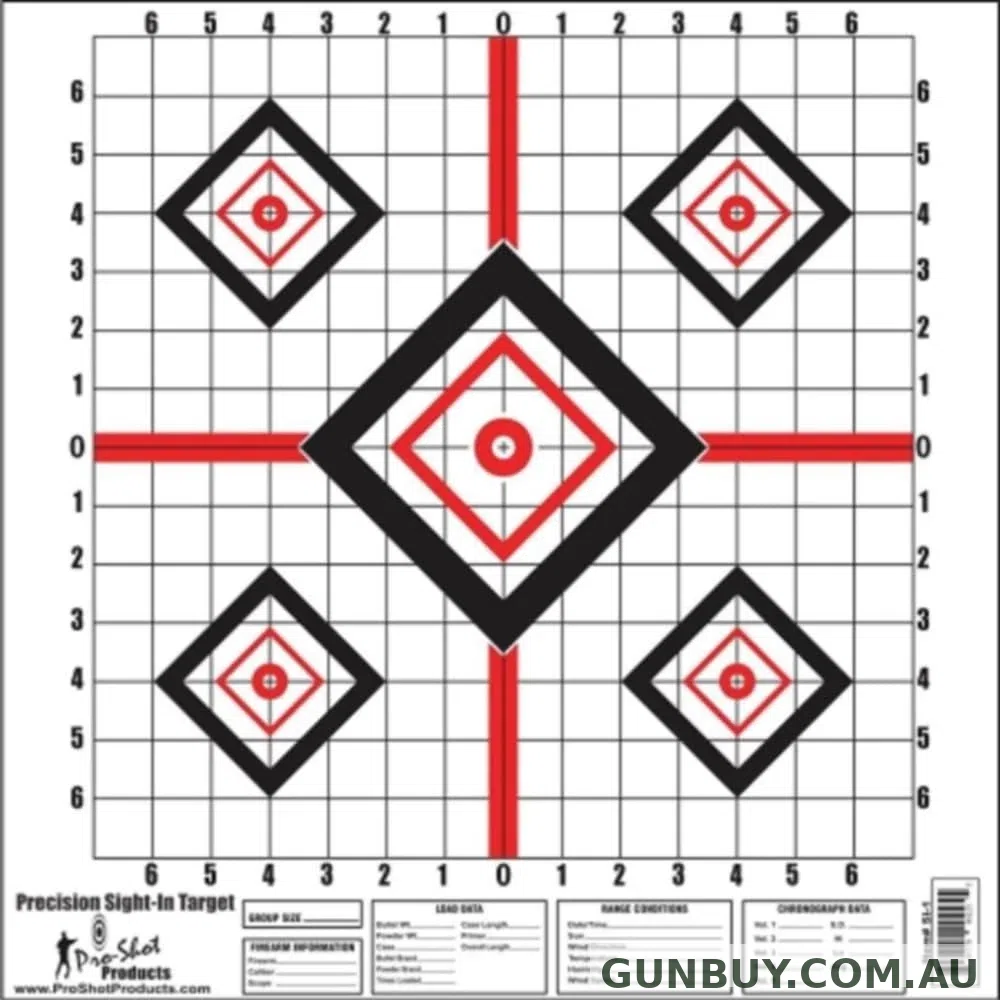 Horsleyparkgunshop Precision Sight In Target - 10 Pack