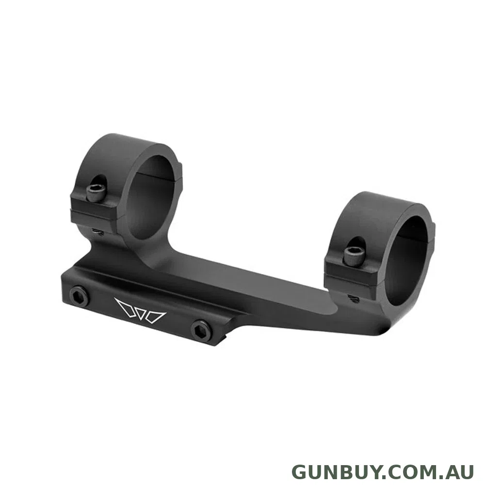 Warne MSR Mount - 1" / 0 MOA / Black