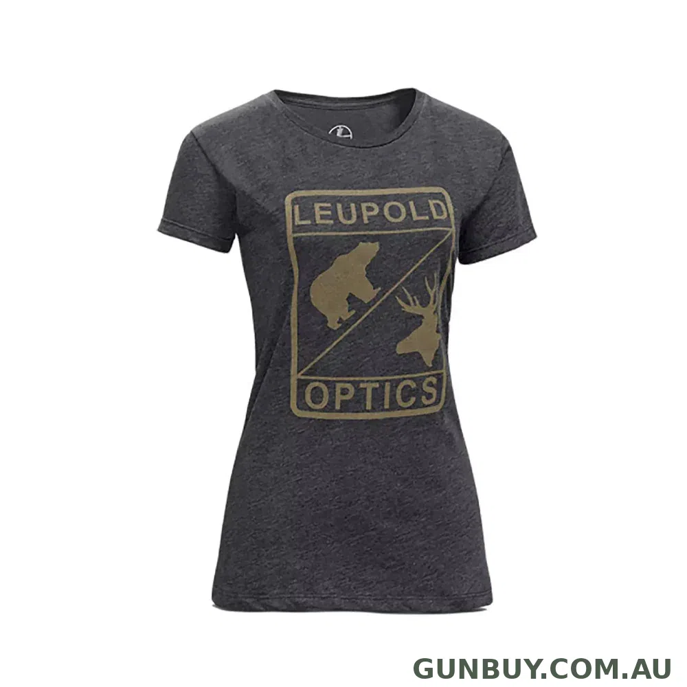 Leupold Womens Ss L Optics T-Shirt Graphite