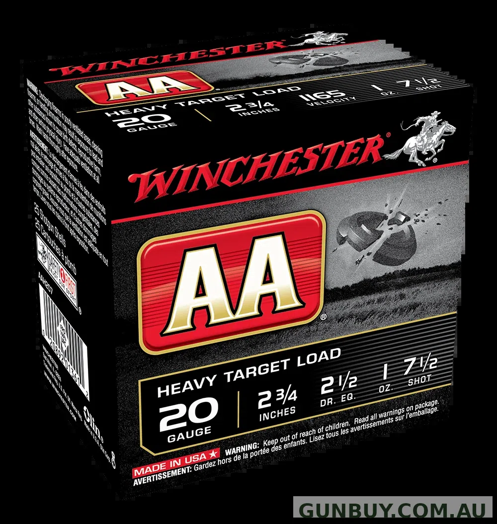 Winchester AA Target 20G 7.5 2-3/4" 28gm / 25