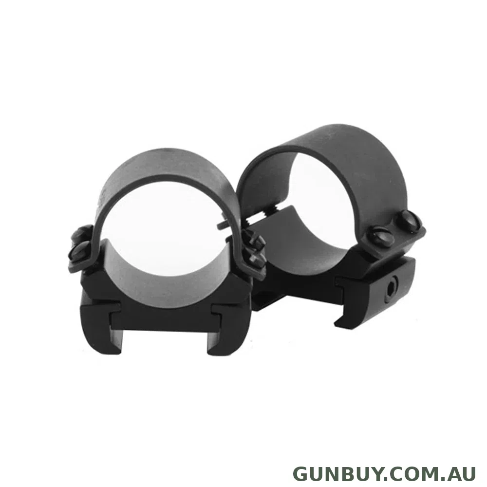 Weaver Sure Grip Adjustable Rings - 1" / High / Matte