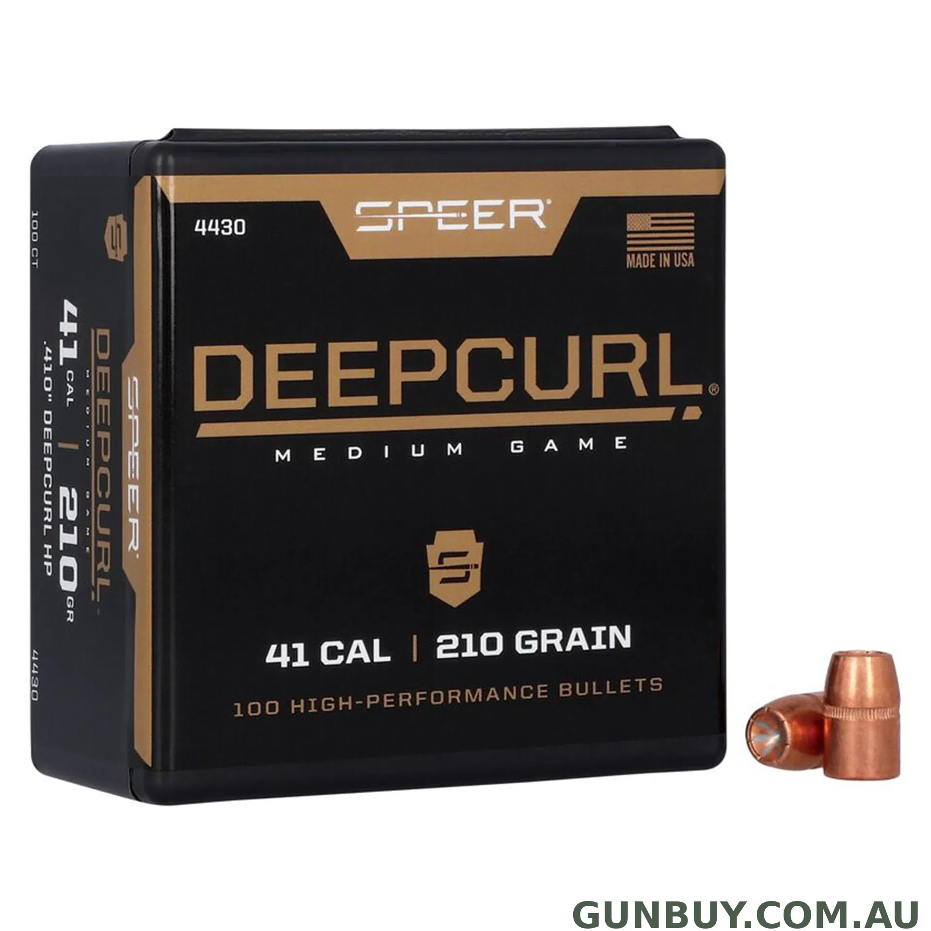 Speer 41 Cal 210gr GDHP - 100