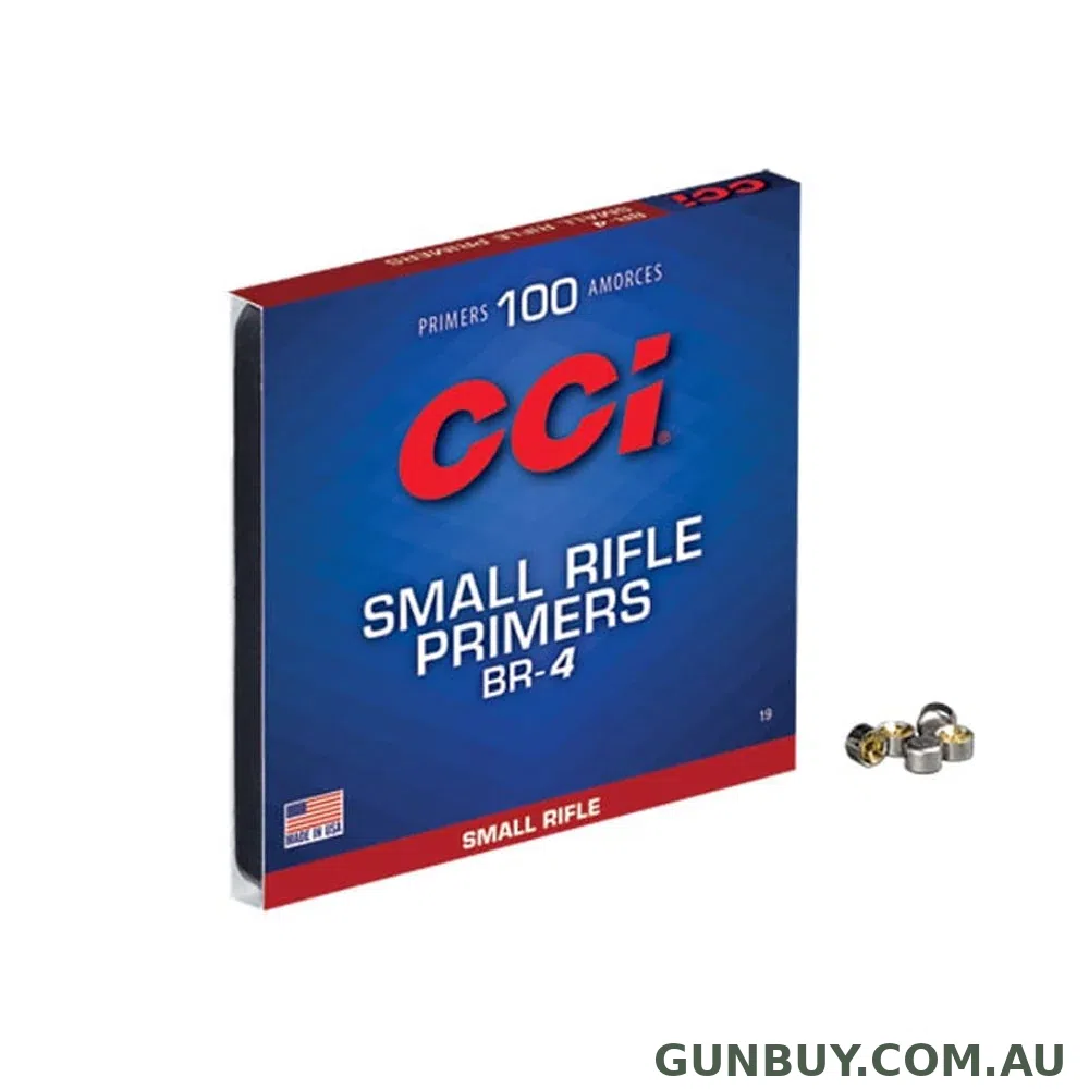 CCI Primer BR4 Benchrest Small Rifle - 100