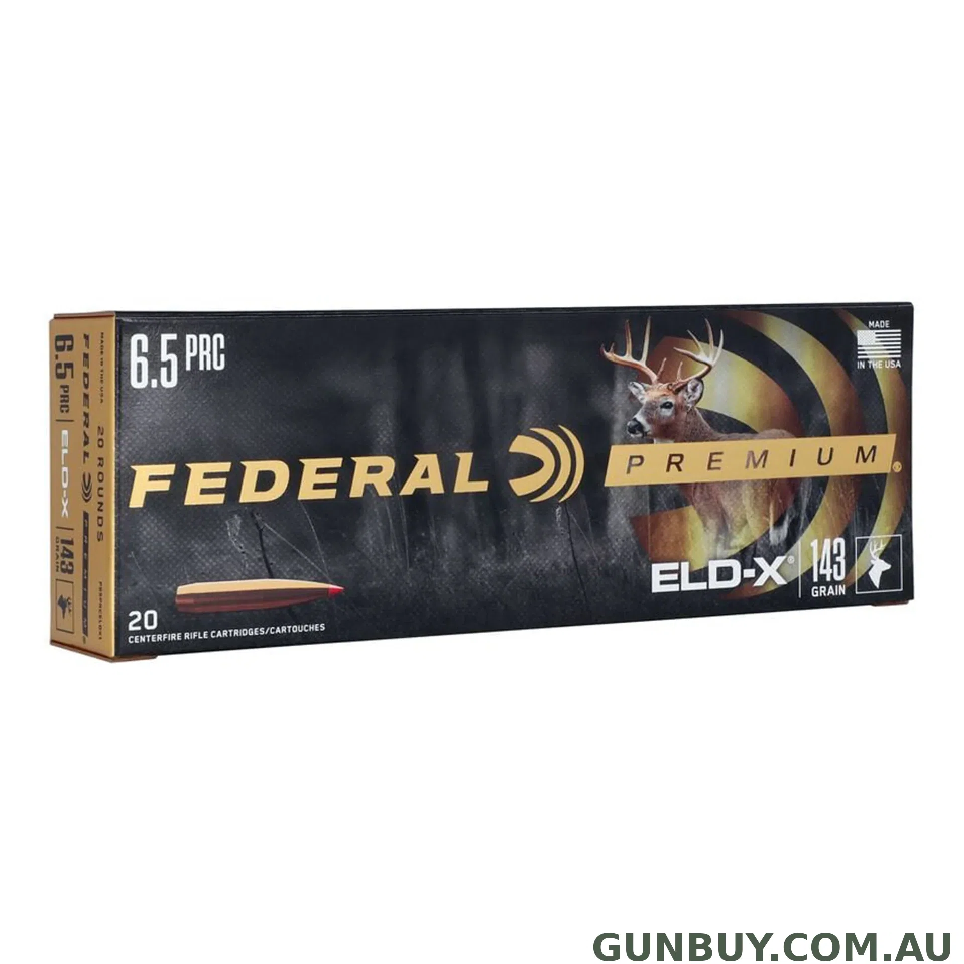 Federal 6.5 Prc 143gr ELDx / 20