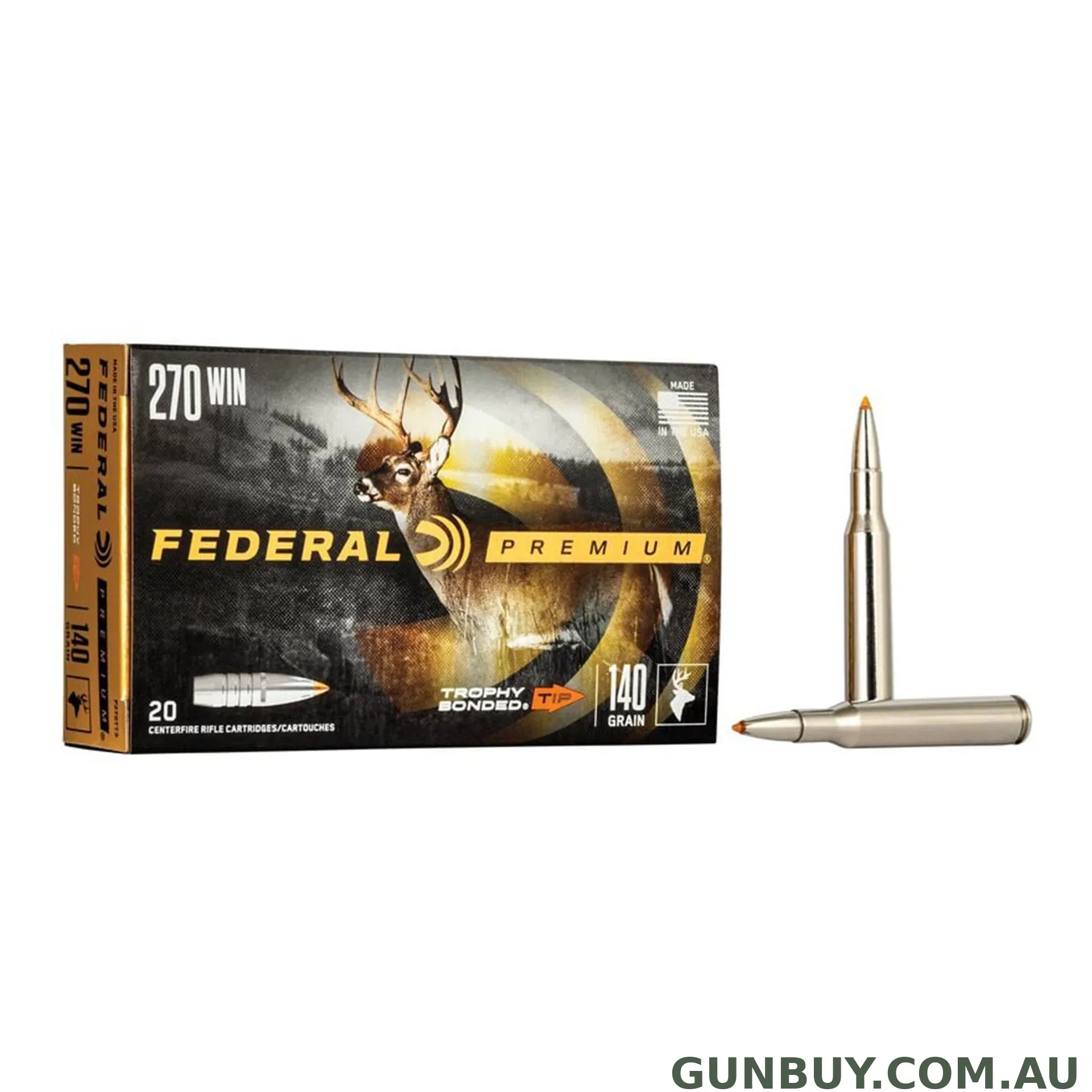 Federal 140gr Tbt Vital-Shok - 270 Win / 20