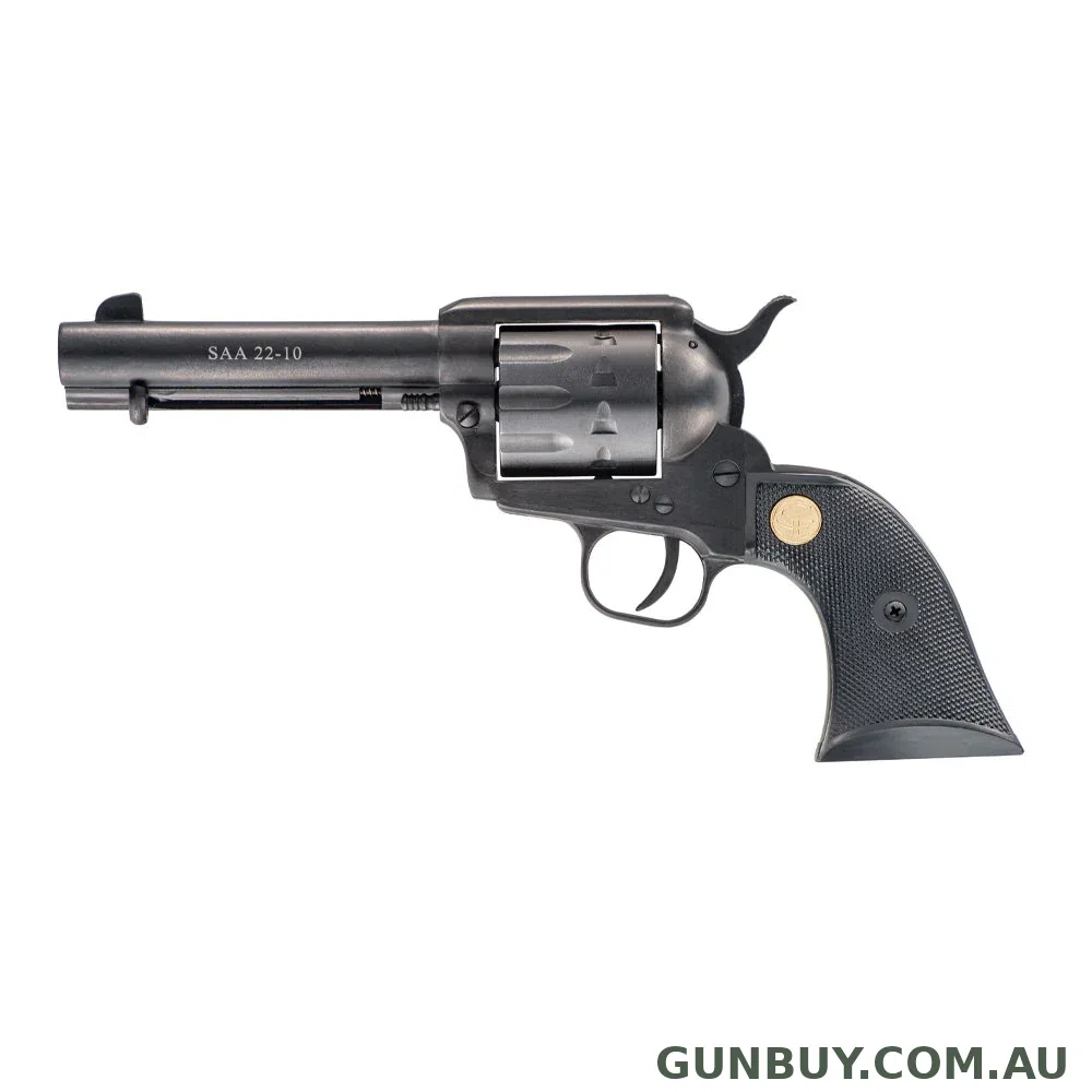Chiappa 1873-22 SAA Blued Dual Cylinder - 4.75" / 10 Rounds