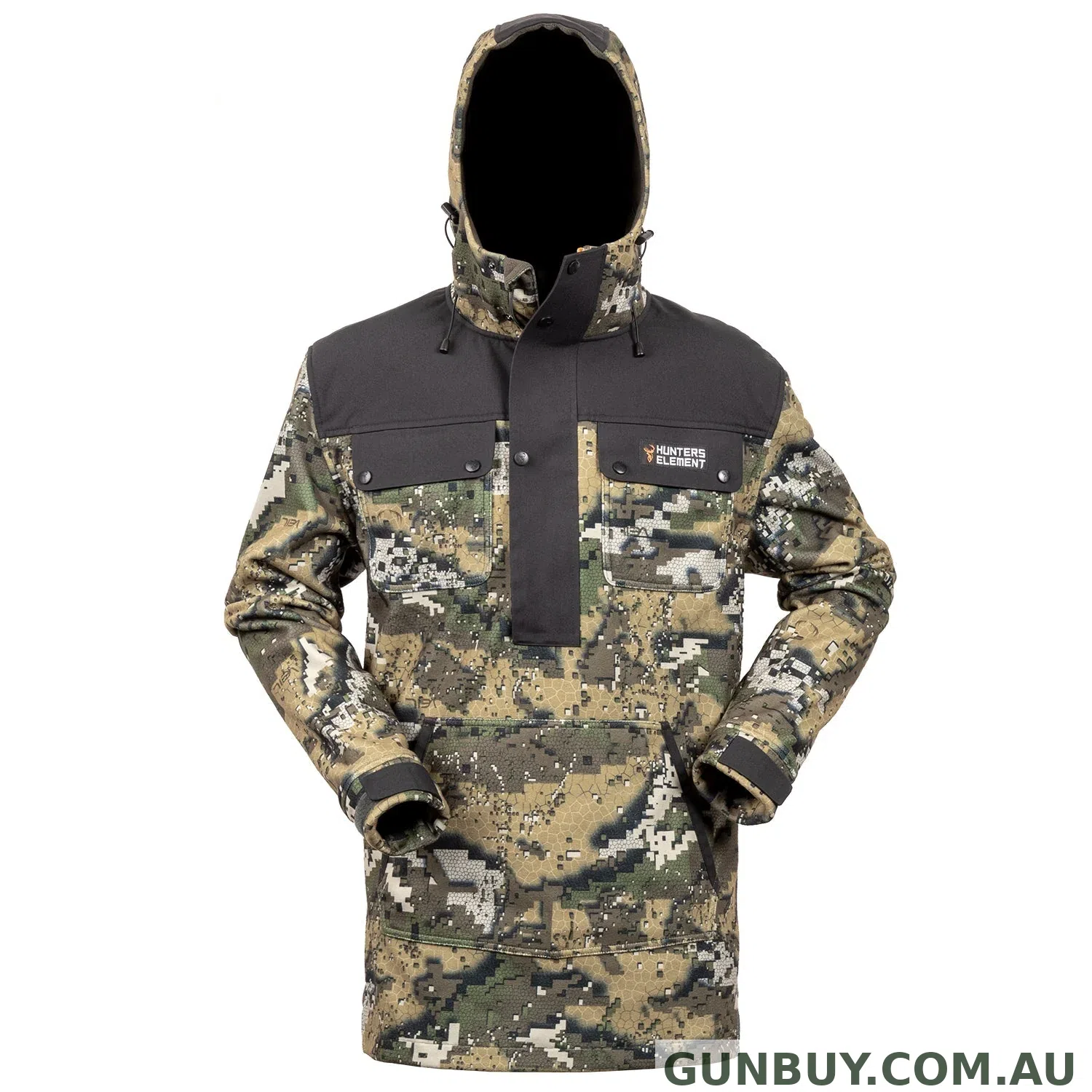 Hunters Element Bush Coat Half Zip - Desolve / S