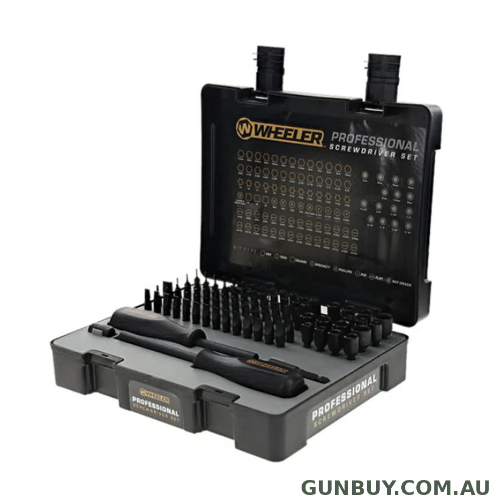 WHEELER Screwdriver Set Professional 100 Pce