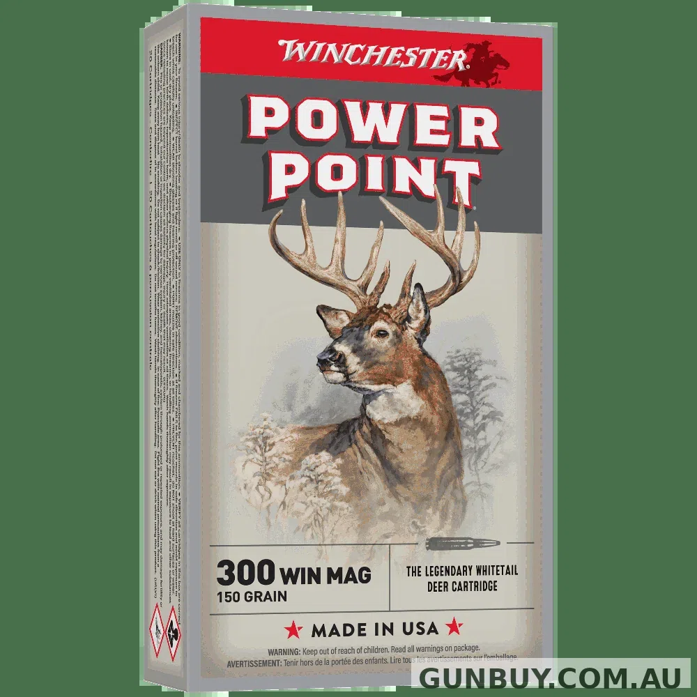 Winchester Power Point 150gr PP - 300 Win Mag / 20