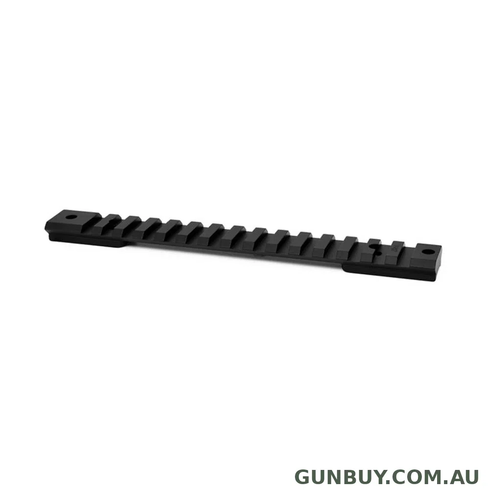 Warne Vapor Picatinny Rail - Short Action / 0 MOA / 8-40 Screws
