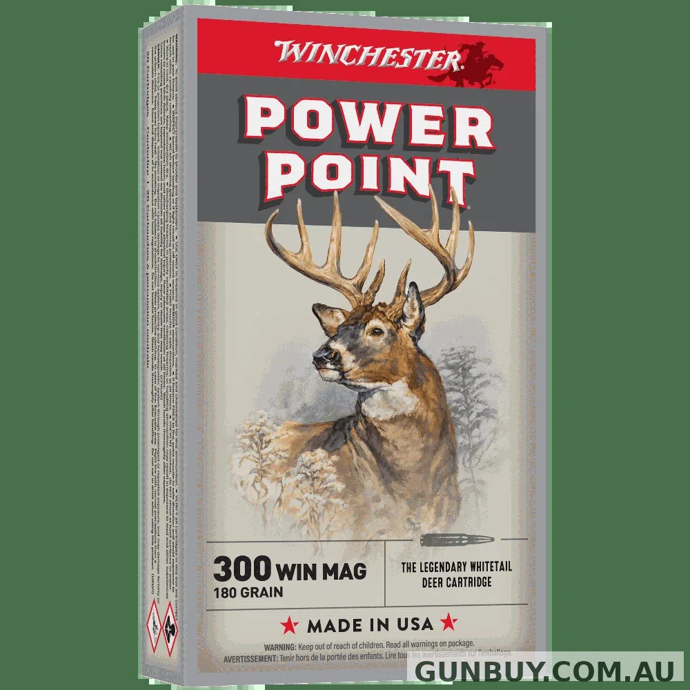 Winchester Power Point 300Wm 180gr PP - 20 Pack