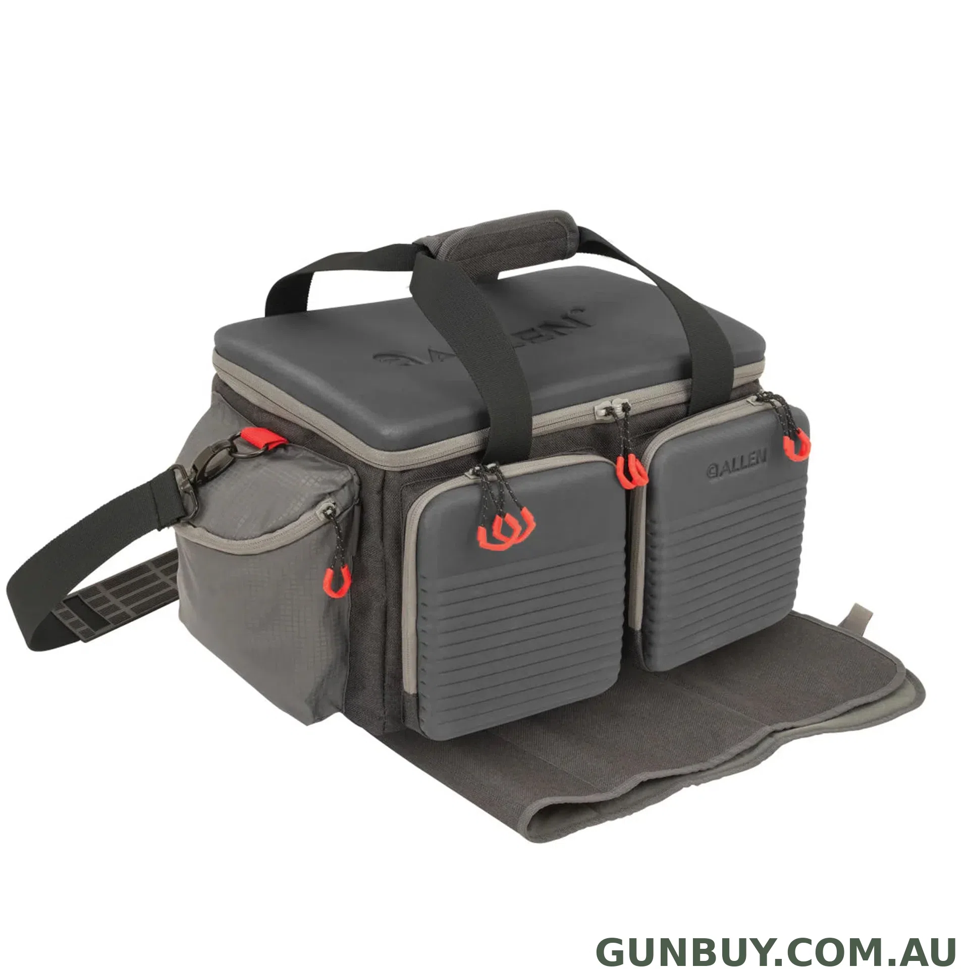 ALLEN Competitor Premium Range Bag + Fold Up Mat Grey
