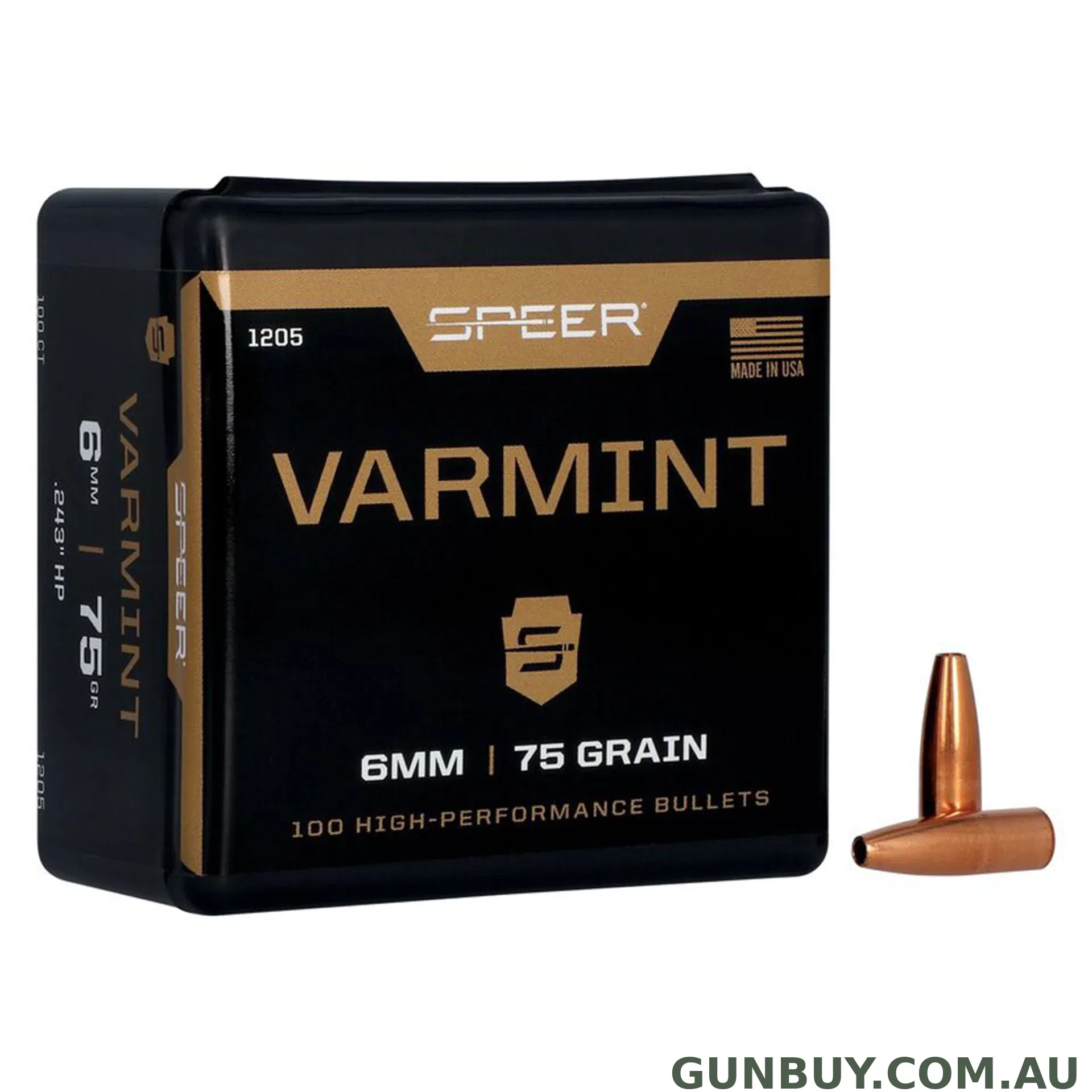 Speer 243 75gr HP / 100