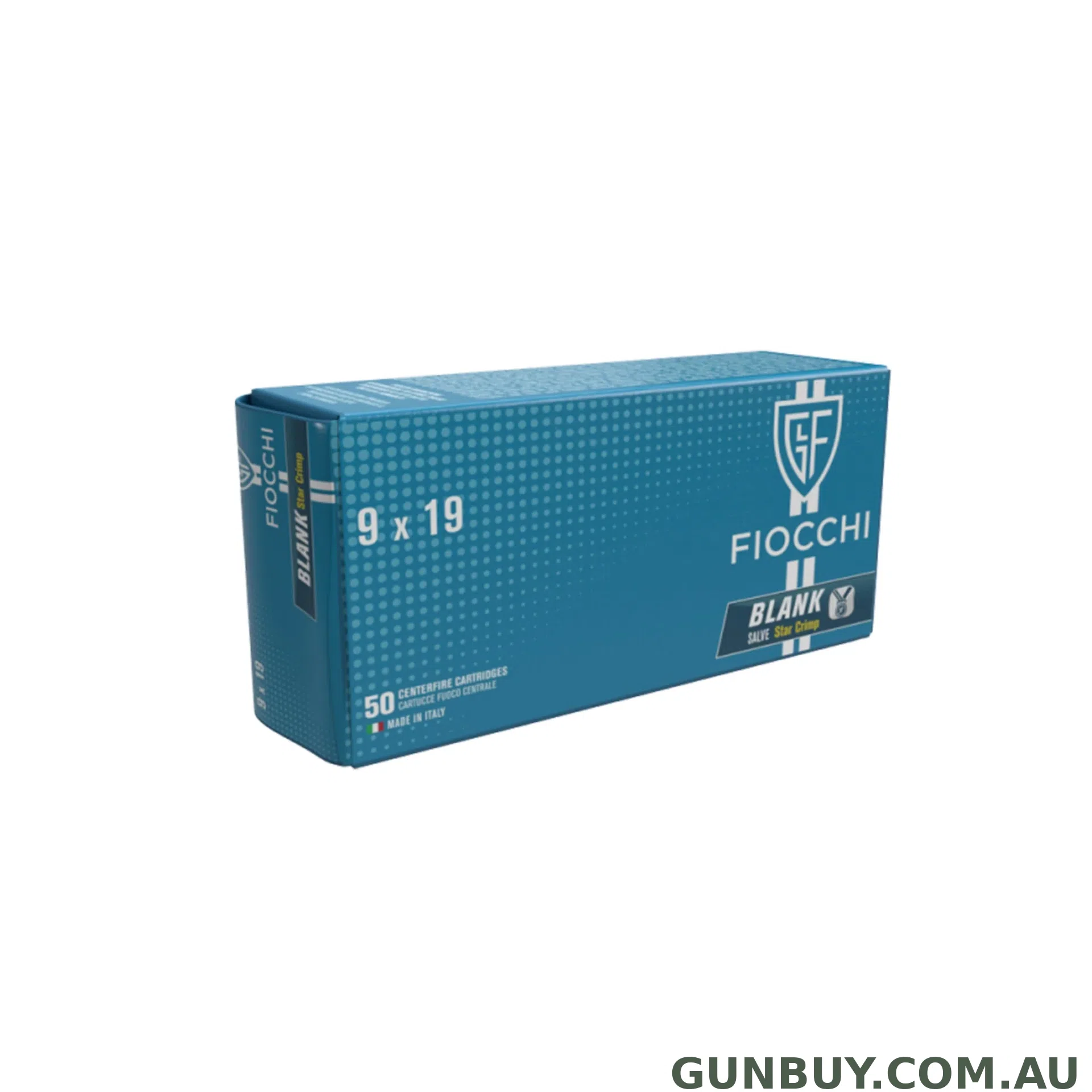 9mm 9mm Blank Star Crimp - 50 Pack