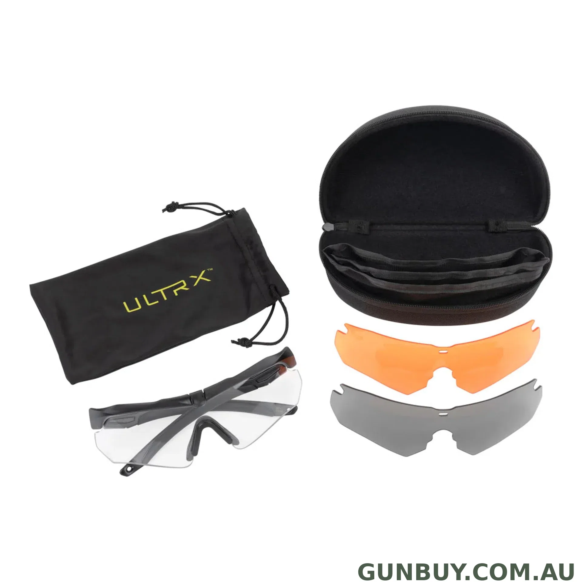 Allen Admiral Safety Glasses Set 3 Lens