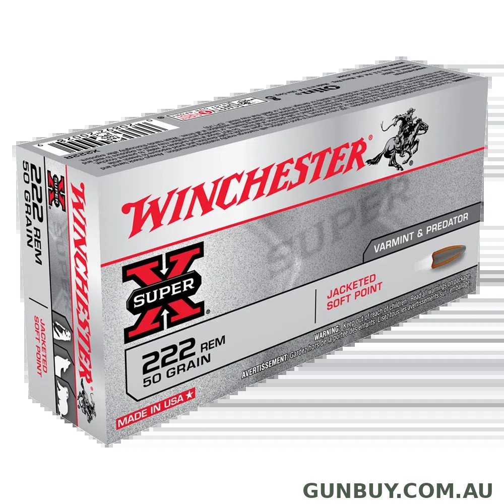 Winchester Super X 222Rem 50gr PSP / 20