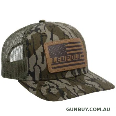 Leupold Bottomland Flag Patch Trucker Cap OS
