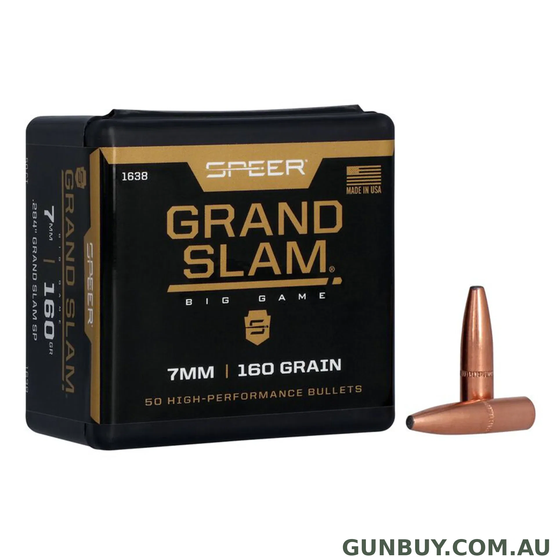 Speer 7mm 160gr Grand Slam - 50